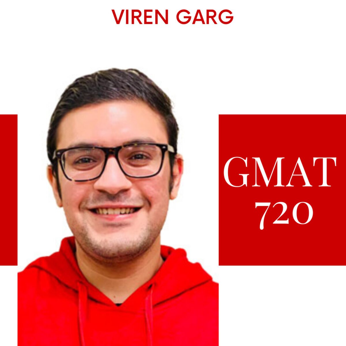 Viren garg scored 720 in GMAT 2023 with the help of erudite GMAT Preparation in Kolkata
